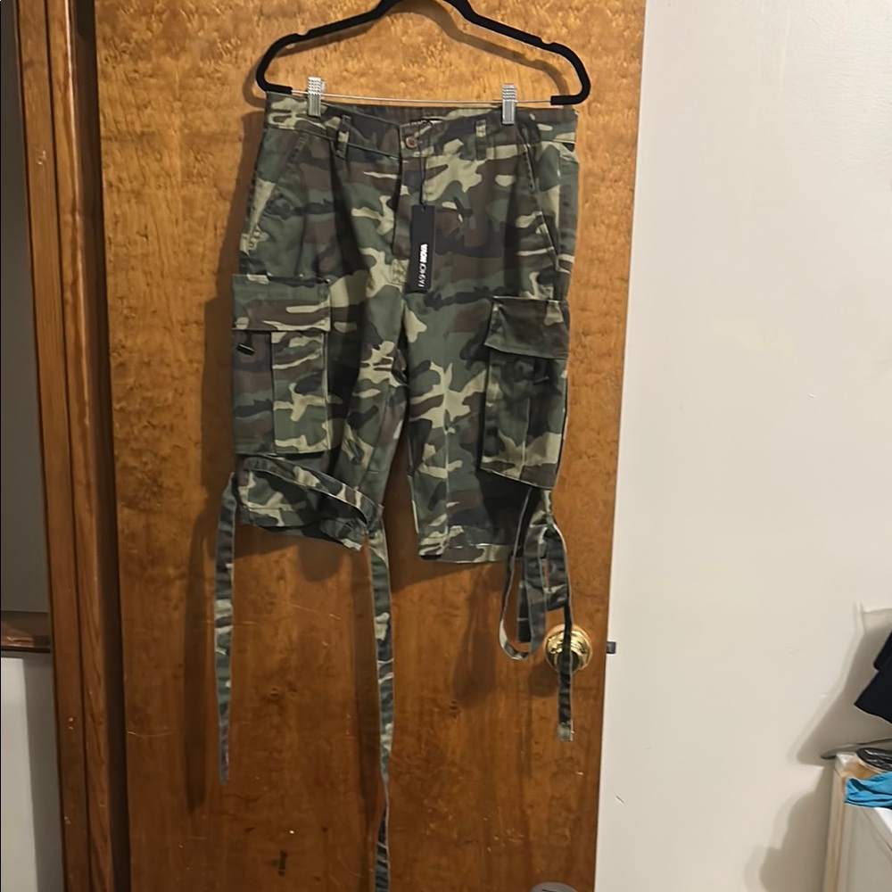Camouflage Cargo Shorts